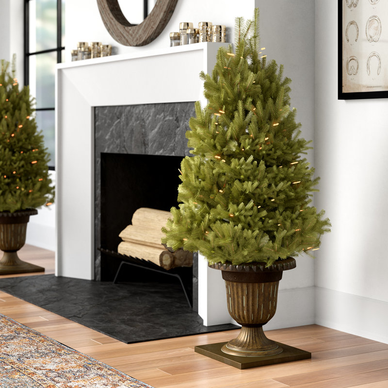 Three Posts™ Downswept Douglas 4' Green Fir Artificial Christmas Tree